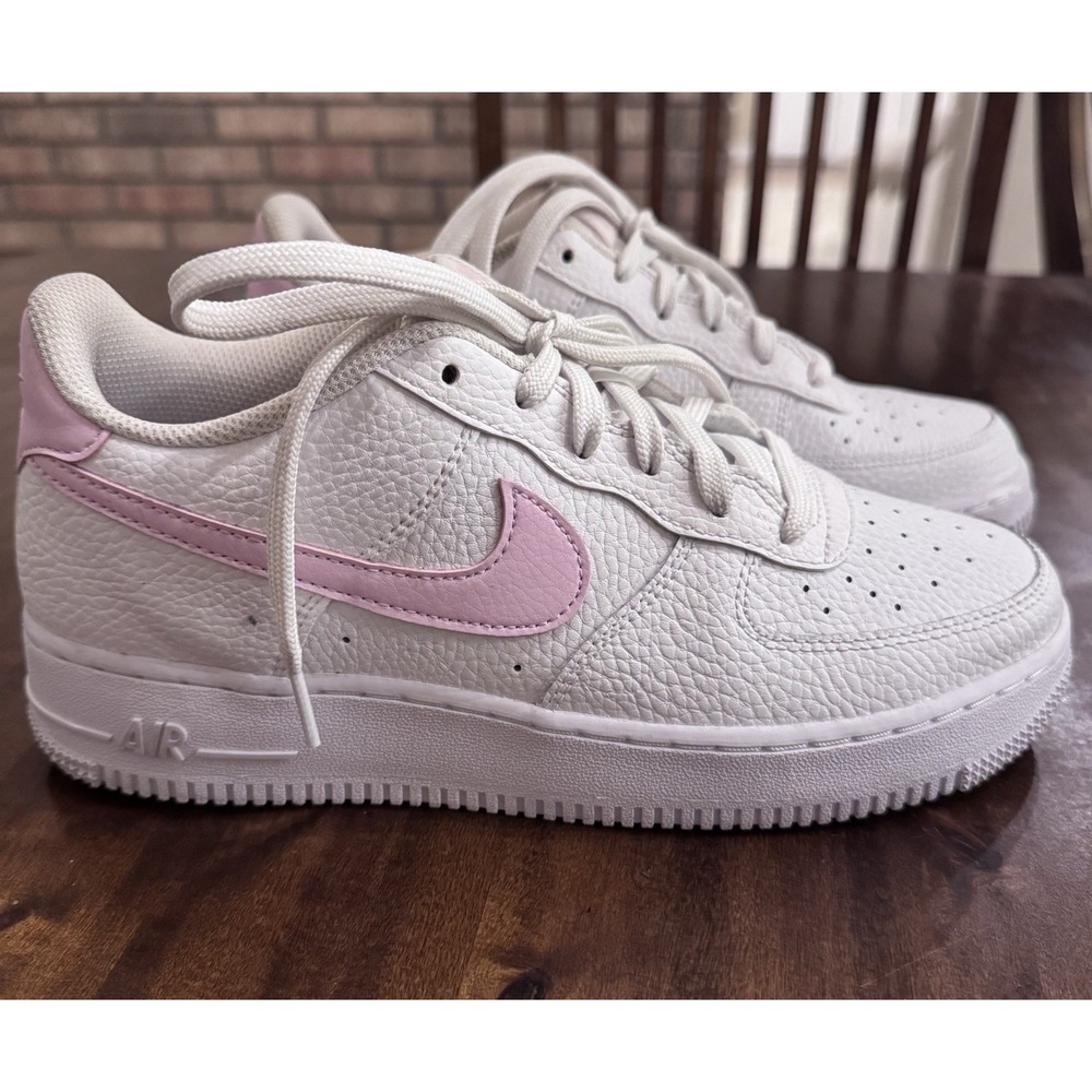 Nike Air Force 1 Low GS White Pink Foam CT3839-103 Kids Size 7Y / Women 8.5